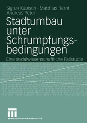 Kabisch / Bernt / Peter |  Stadtumbau unter Schrumpfungsbedingungen | eBook | Sack Fachmedien