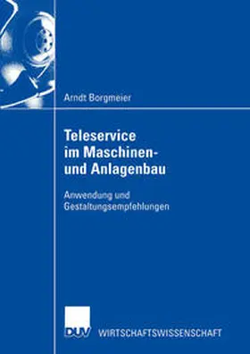 Borgmeier | Teleservice im Maschinen- und Anlagenbau | E-Book | www.sack.de
