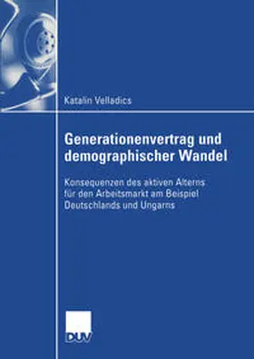Velladics | Generationenvertrag und demographischer Wandel | E-Book | www.sack.de