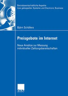 Schäfers |  Preisgebote im Internet | eBook | Sack Fachmedien