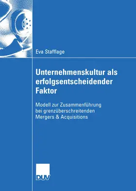 Schatz |  Unternehmenskultur als erfolgsentscheidender Faktor | eBook | Sack Fachmedien