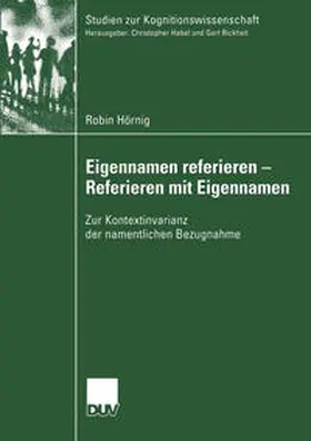 Hörnig | Eigennamen referieren - Referieren mit Eigennamen | E-Book | www.sack.de
