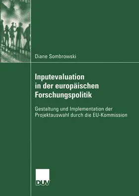 Sombrowski | Inputevaluation in der europäischen Forschungspolitik | E-Book | sack.de