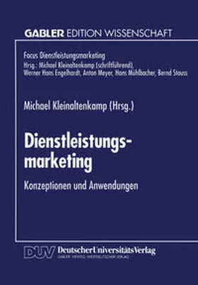 Kleinaltenkamp | Dienstleistungsmarketing | E-Book | www.sack.de