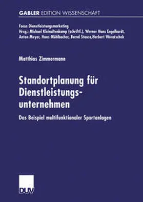 Zimmermann |  Standortplanung für Dienstleistungsunternehmen | eBook | Sack Fachmedien