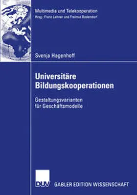 Hagenhoff |  Universitäre Bildungskooperationen | eBook | Sack Fachmedien