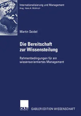 Seidel | Die Bereitschaft zur Wissensteilung | E-Book | www.sack.de