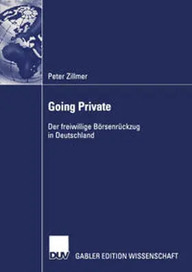 Zillmer | Going Private | E-Book | www.sack.de