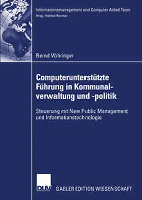 Vöhringer | Computerunterstützte Führung in Kommunalverwaltung und -politik | E-Book | sack.de