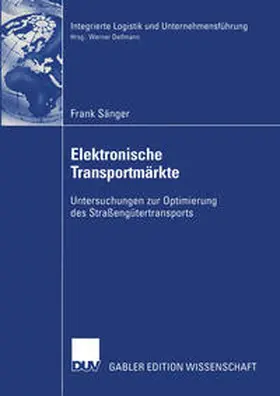 Sänger |  Elektronische Transportmärkte | eBook | Sack Fachmedien