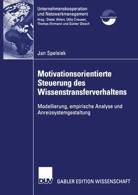 Spelsiek | Motivationsorientierte Steuerung des Wissenstransferverhaltens | E-Book | www.sack.de