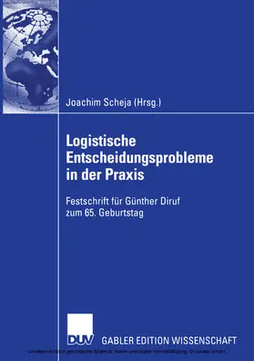 Scheja | Logistische Entscheidungsprobleme in der Praxis | E-Book | sack.de