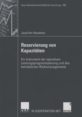 Houtman | Reservierung von Kapazitäten | E-Book | sack.de