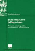 Götzenbrucker |  Soziale Netzwerke in Unternehmen | eBook | Sack Fachmedien