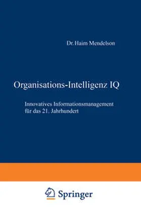 Mendelson / Ziegler |  Organisations-Intelligenz IQ | eBook | Sack Fachmedien