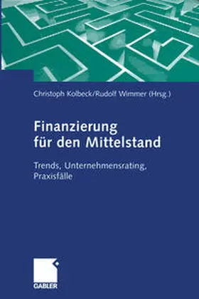 Kolbeck / Wimmer |  Finanzierung für den Mittelstand | eBook | Sack Fachmedien