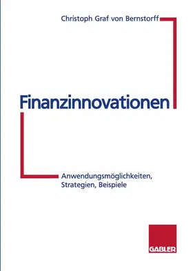 Graf von Bernstorff |  Finanzinnovationen | Buch |  Sack Fachmedien