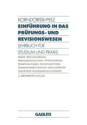 Korndörfer / Peez | Einführung in das Prüfungs- und Revisionswesen | E-Book | www.sack.de