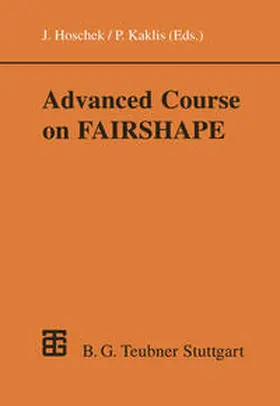 Kaklis |  Advanced Course on FAIRSHAPE | eBook | Sack Fachmedien