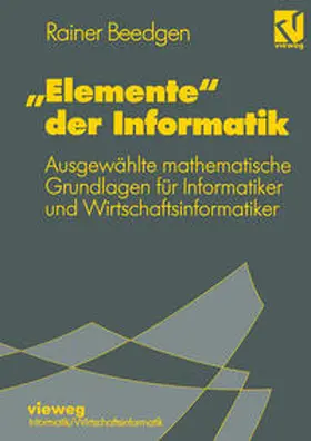 Beedgen |  "Elemente" der Informatik | eBook | Sack Fachmedien