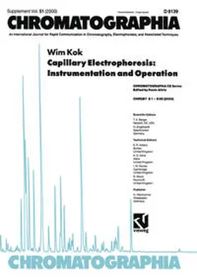 Kok | Capillary Electrophoresis: Instrumentation and Operation | E-Book | sack.de