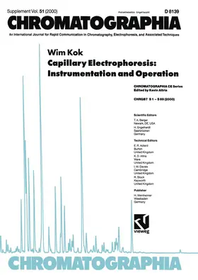 Kok |  Capillary Electrophoresis: Instrumentation and Operation | Buch |  Sack Fachmedien