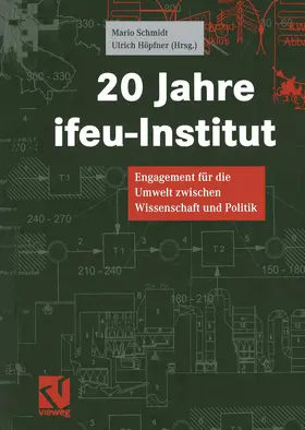 Höpfner / Schmidt |  20 Jahre ifeu-Institut | Buch |  Sack Fachmedien