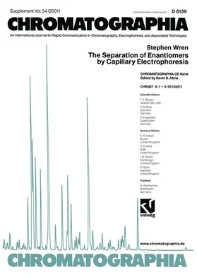 Wren |  The Separation of Enantiomers by Capillary Electrophoresis | Buch |  Sack Fachmedien