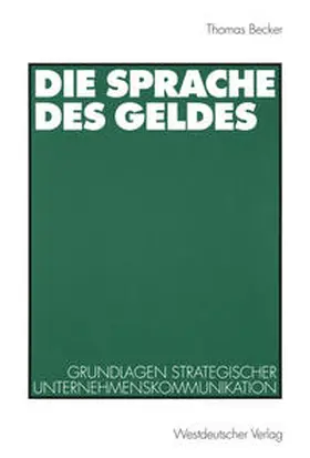 Die Sprache des Geldes | E-Book | www.sack.de