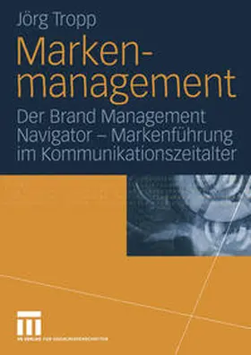 Tropp | Markenmanagement | E-Book | www.sack.de