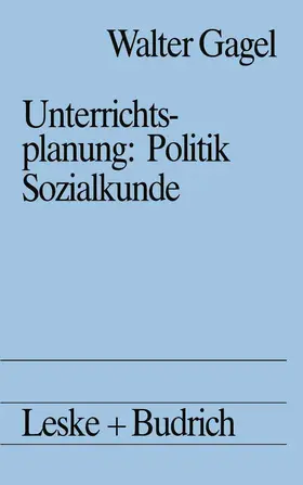  Unterrichtsplanung: Politik/Sozialkunde | Buch |  Sack Fachmedien