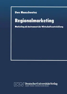 Manschwetus |  Regionalmarketing | eBook | Sack Fachmedien