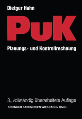 Hahn |  Planungs- und Kontrollrechnung - PuK | eBook | Sack Fachmedien