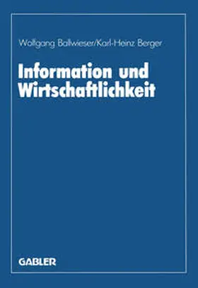 Ballwieser | Information und Wirtschaftlichkeit | E-Book | www.sack.de