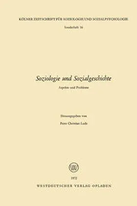 Ludz | Soziologie und Sozialgeschichte | E-Book | www.sack.de