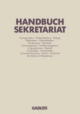 Böhme / Lomnitz / Schliz | Handbuch Sekretariat | E-Book | sack.de