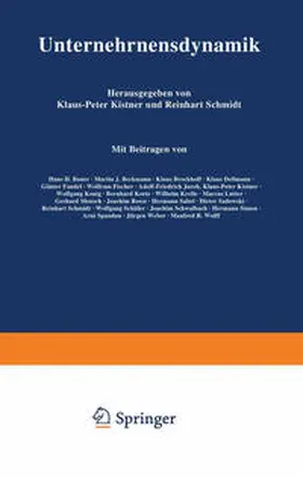Kistner / Bauer / Albach | Unternehmensdynamik | E-Book | sack.de