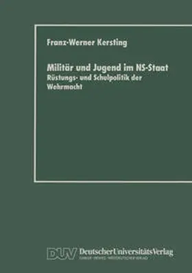 Kersting |  Militär und Jugend im NS-Staat | eBook | Sack Fachmedien