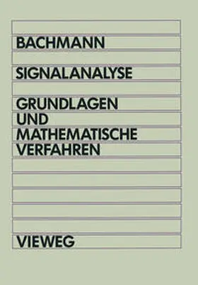 Bachmann |  Signalanalyse | eBook | Sack Fachmedien