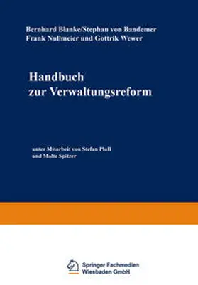 Blanke |  Handbuch zur Verwaltungsreform | eBook | Sack Fachmedien