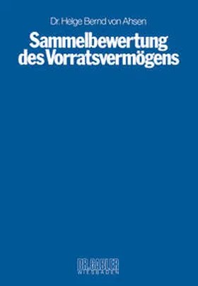 Ahsen | Sammelbewertung des Vorratsvermögens | E-Book | www.sack.de