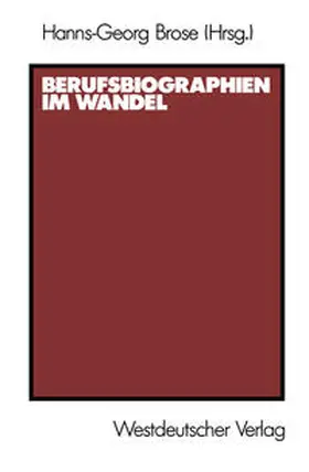 Brose | Berufsbiographien im Wandel | E-Book | www.sack.de