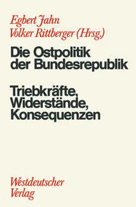 Jahn / Rittberger |  Die Ostpolitik der BRD | eBook | Sack Fachmedien