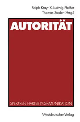 Kray |  Autorität | eBook | Sack Fachmedien