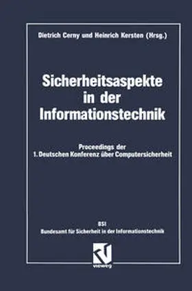 Cerny |  Sicherheitsaspekte in der Informationstechnik | eBook | Sack Fachmedien