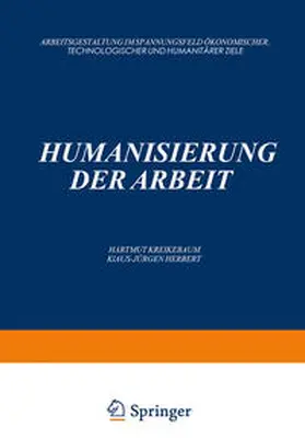 Kreikebaum / Herbert |  Humanisierung der Arbeit | eBook | Sack Fachmedien