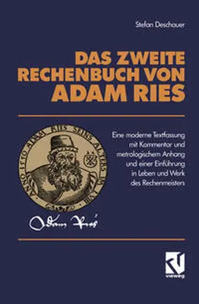 Deschauer |  Das Zweite Rechenbuch Von Adam Ries | eBook | Sack Fachmedien