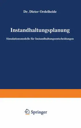 Ordelheide |  Instandhaltungsplanung | eBook | Sack Fachmedien