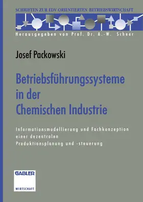 Packowski |  Betriebsführungssysteme in der Chemischen Industrie | Buch |  Sack Fachmedien