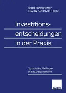 Runzheimer / Barkovic |  Investitionsentscheidungen in der Praxis | eBook | Sack Fachmedien
